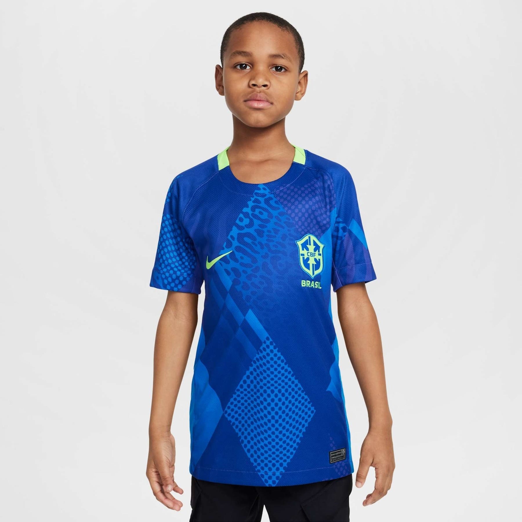 Camisa Infantil Nike Brasil II 2025/26 Torcedor Pro