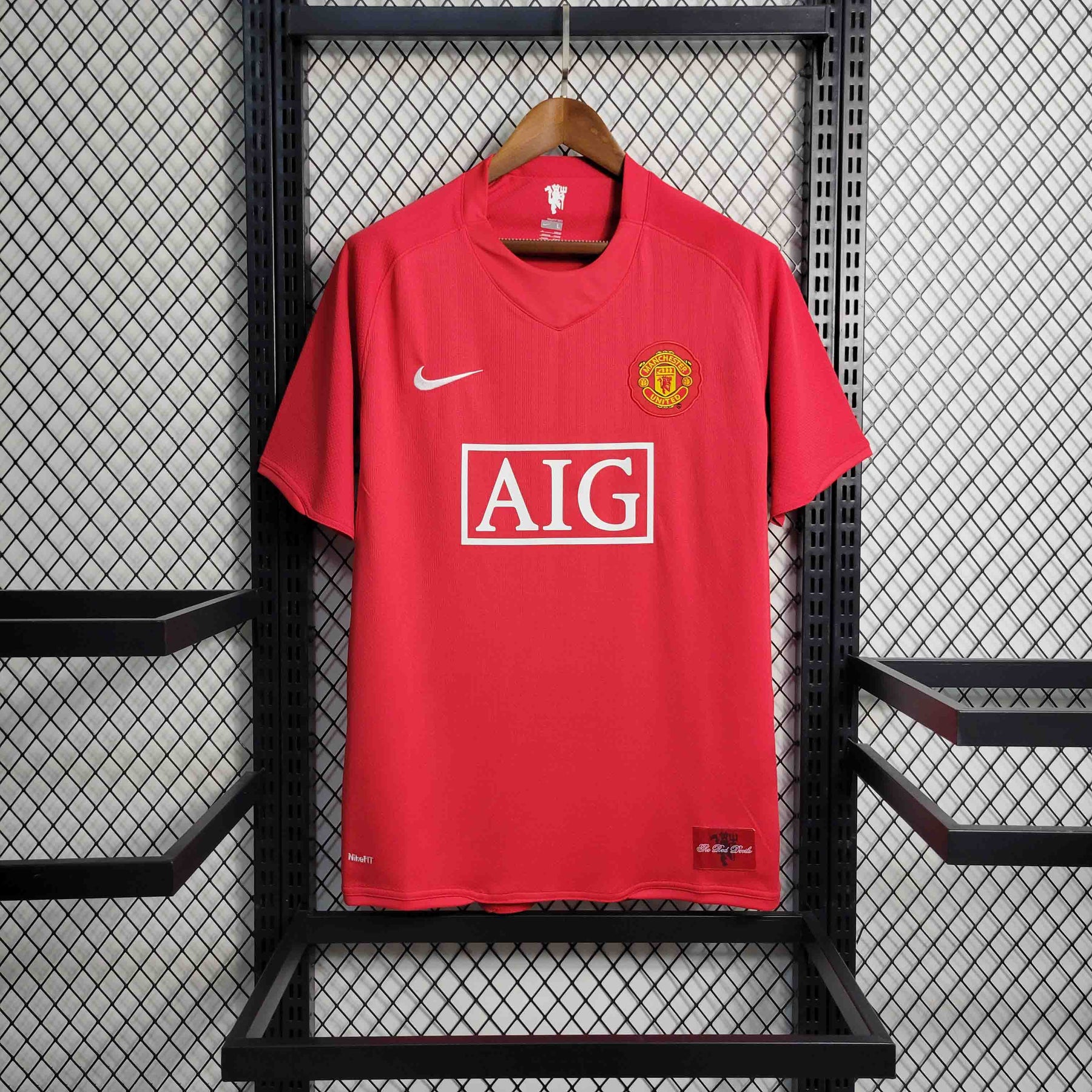 Camisa Manchester United 07/08 - Versão Retrô