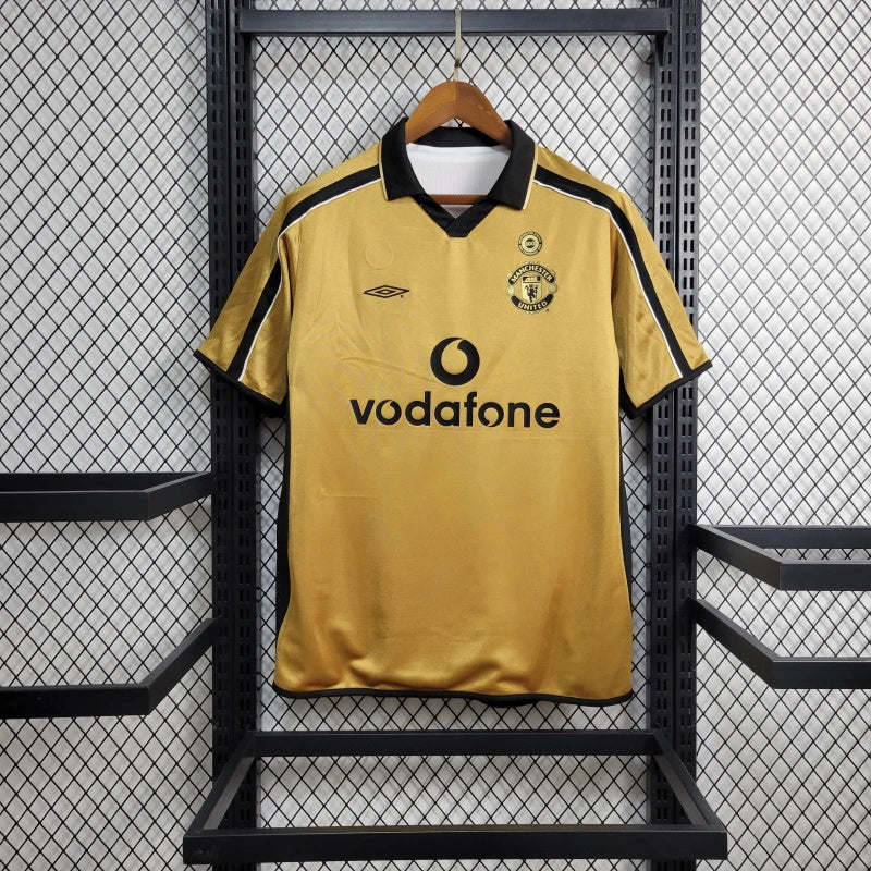 Camisa Manchester United Edição 100 Anos - DUPLA FACE - Masculina Versão Retrô