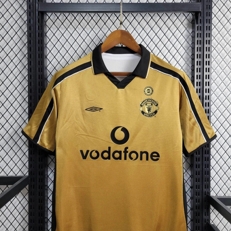 Camisa Manchester United Edição 100 Anos - DUPLA FACE - Masculina Versão Retrô