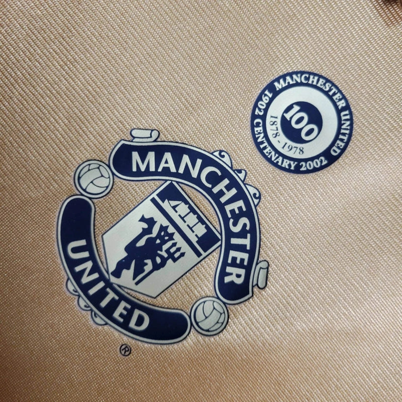 Camisa Manchester United Edição 100 Anos - DUPLA FACE - Masculina Versão Retrô