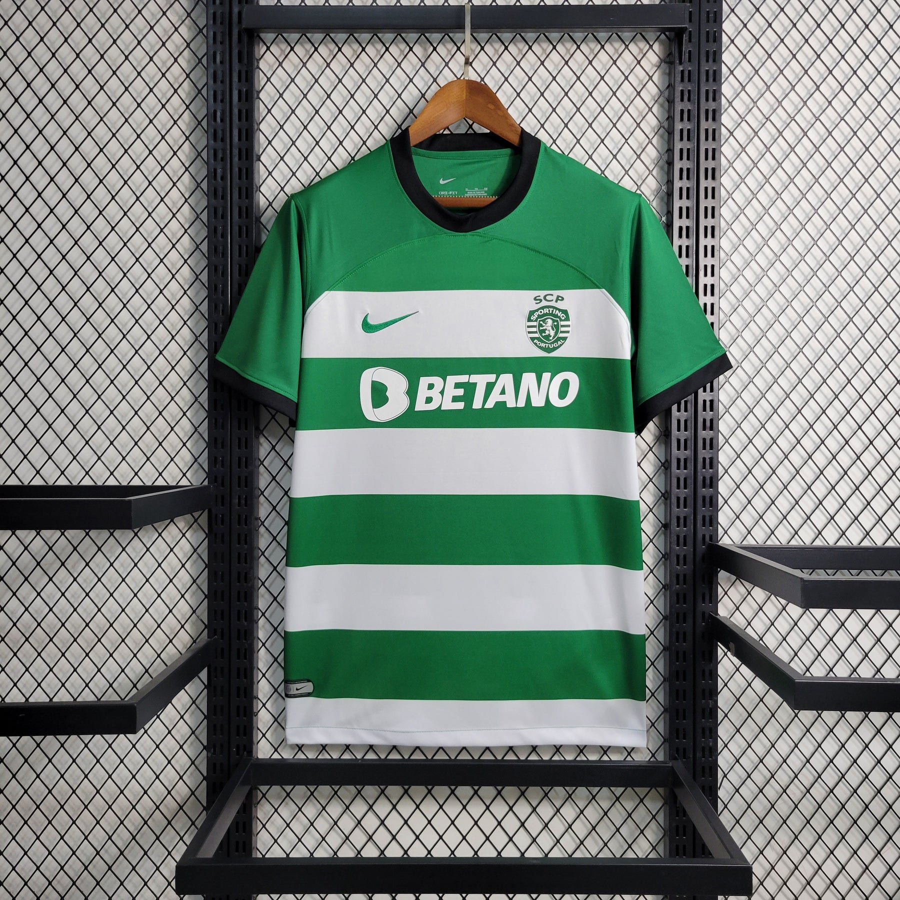Camisa Sporting Home 23/24 - Nike Torcedor Masculina