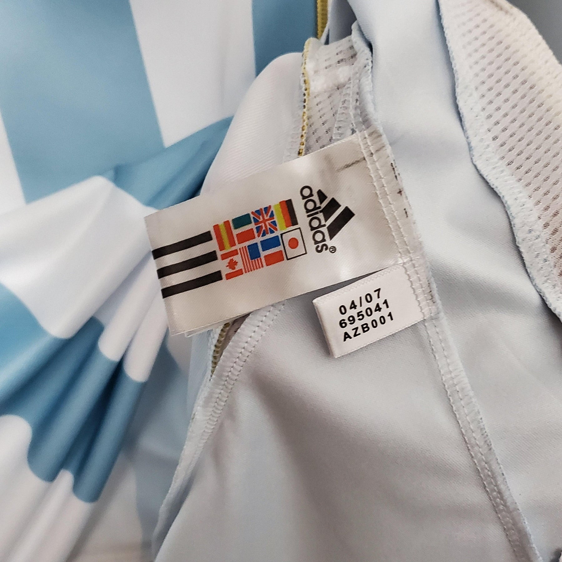 Camisa Retrô Argentina Home 2006