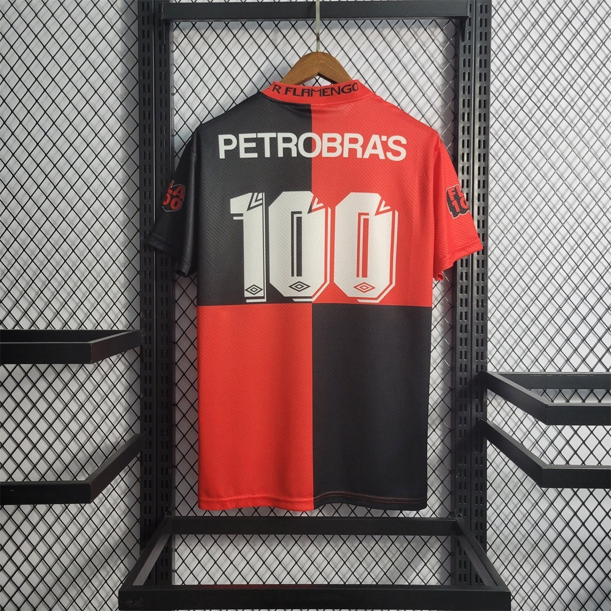 Camisa Flamengo 1995 Aniversário de 100 anos - Versão Retrô