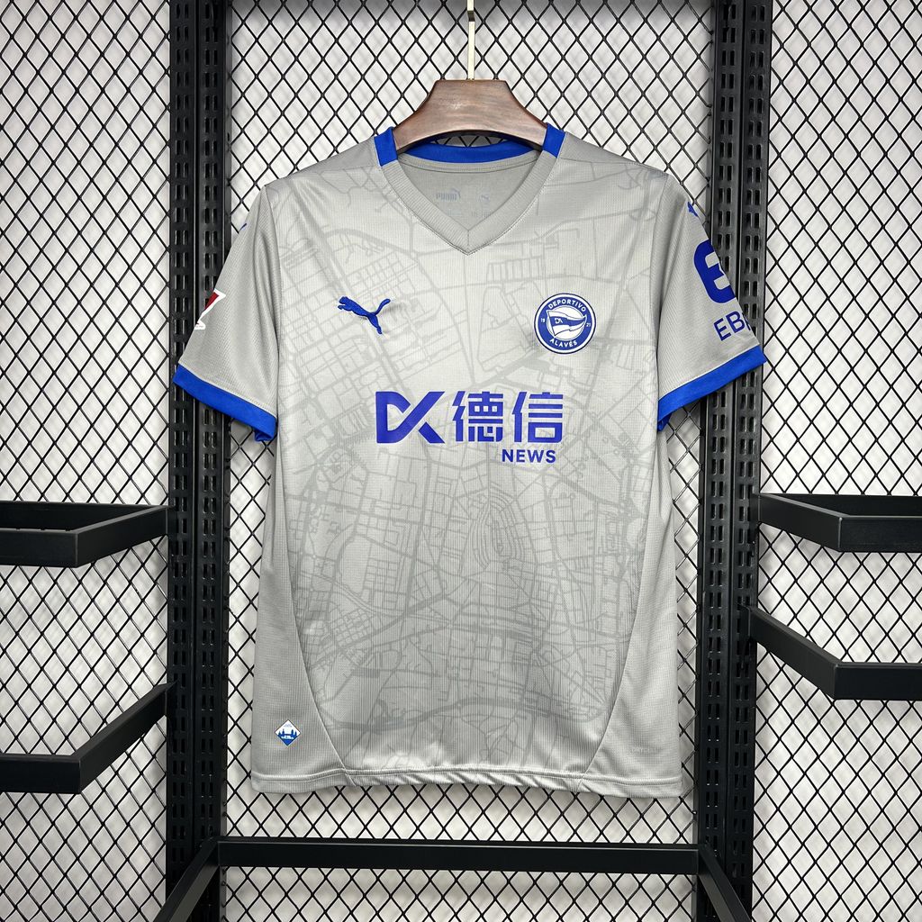 Camisa Alaves Away 24/25 - Torcedor Masculina