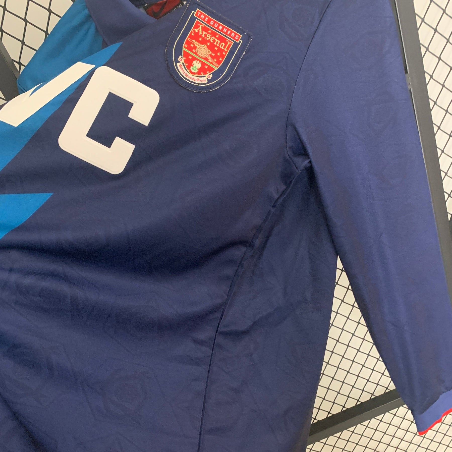 CAMISA RETRÔ ARSENAL AWAY MANGA LONGA 95/96