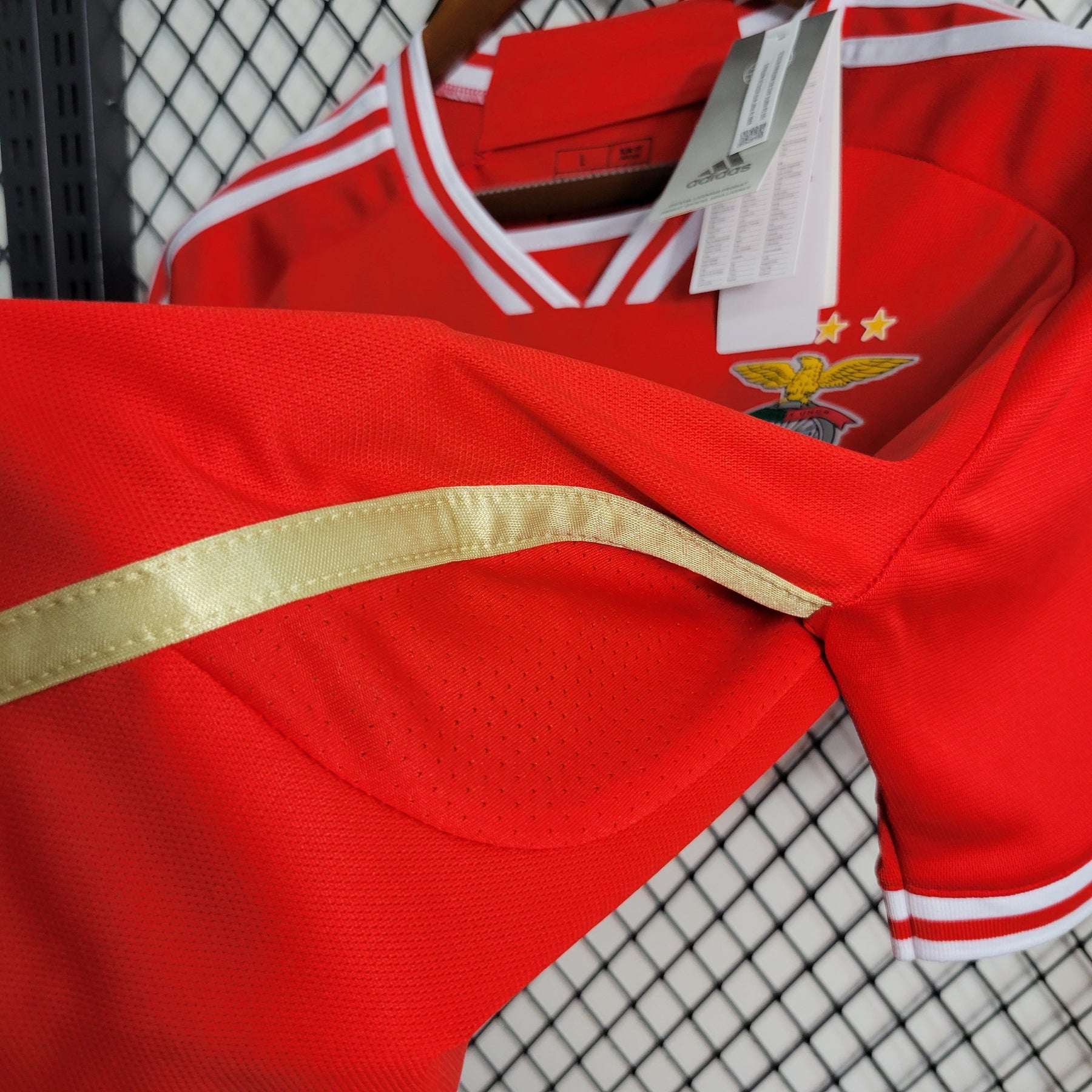 Camisa Benfica Home 23/24 - Adidas Torcedor Masculina