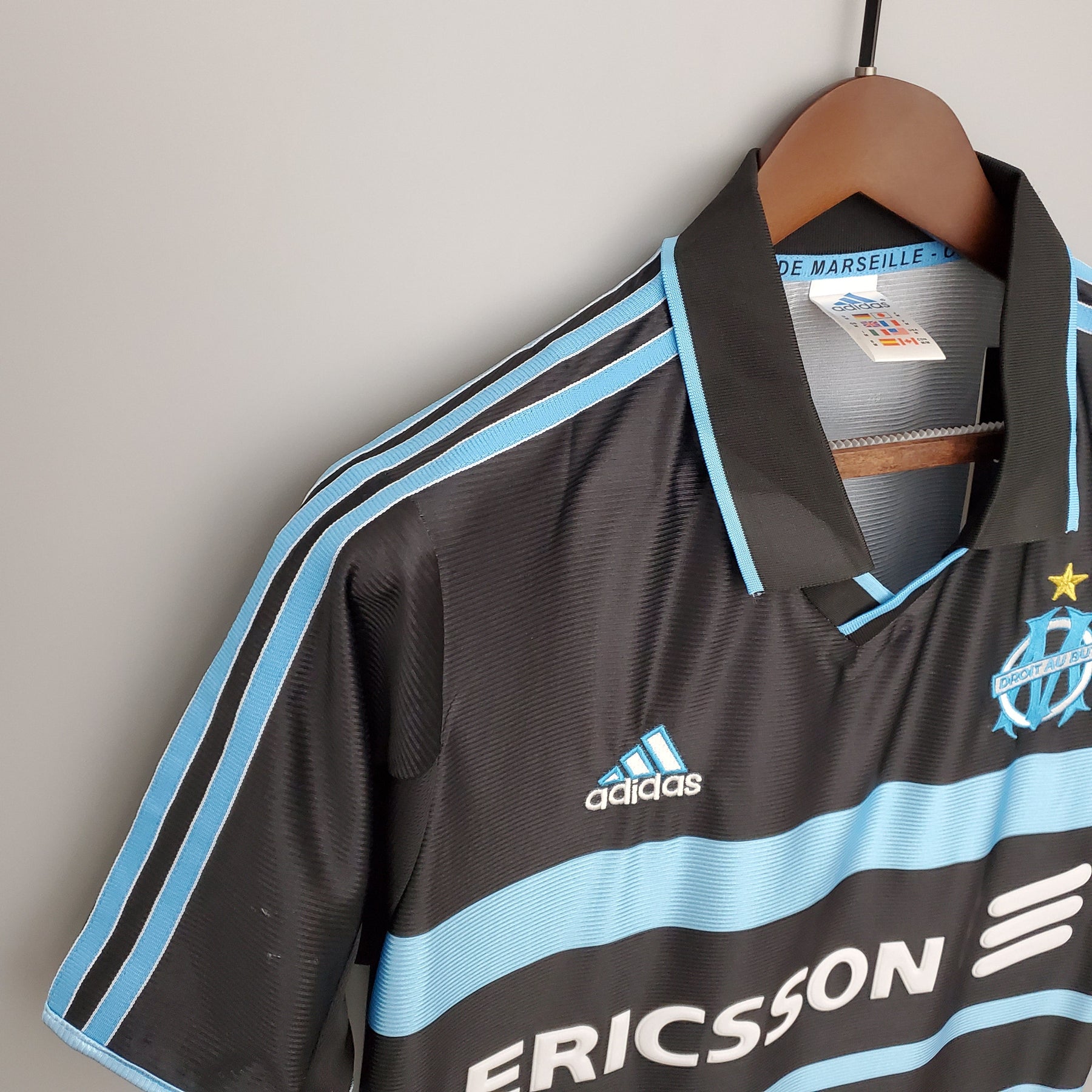 CAMISA OLIMPIQUE DE MARSELHA RETRÔ THIRD 99/00