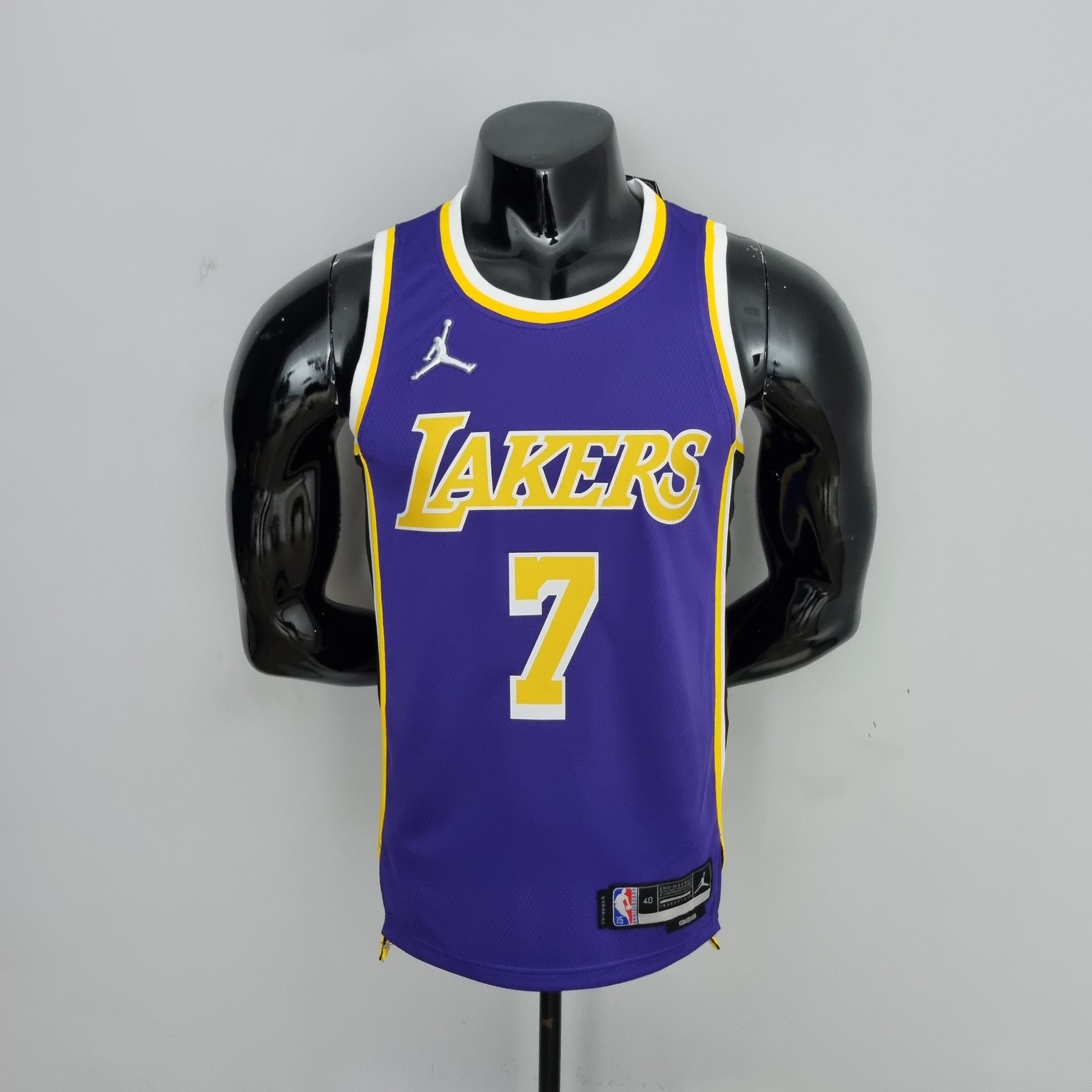 Camisa NBA Lakers #7 Anthony Purple 75° Aniversário- 23/24