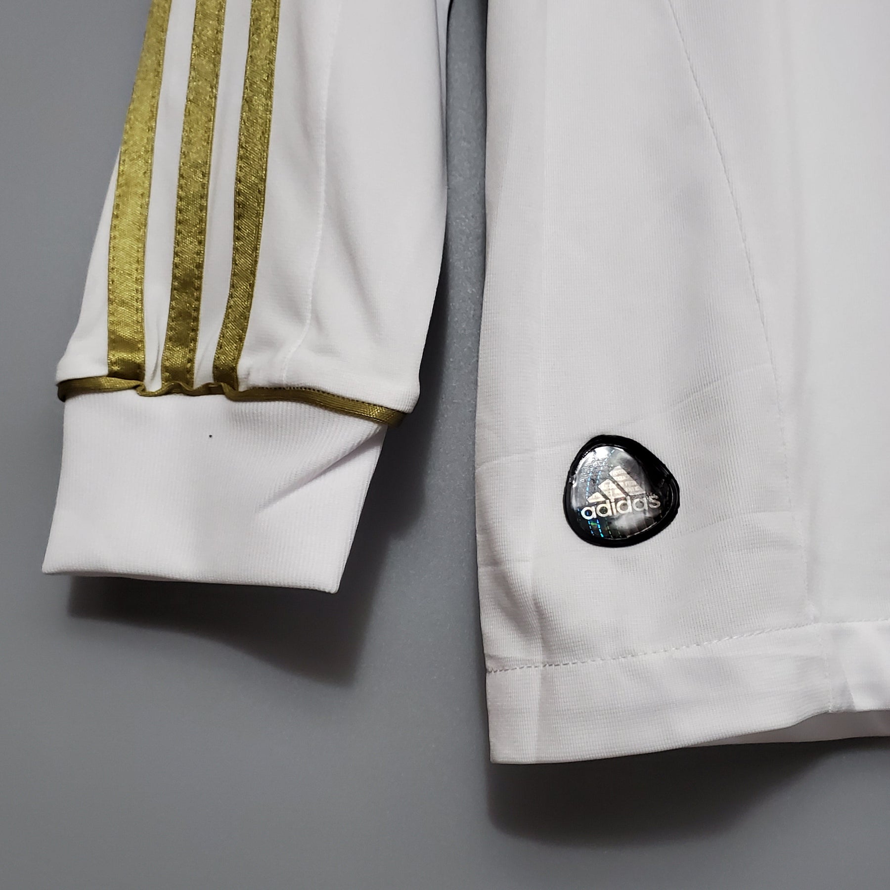 CAMISA REAL MADRID MANGA LONGA RETRÔ HOME 11/12