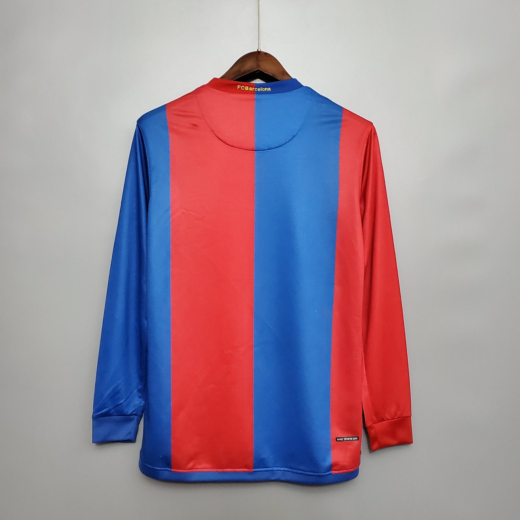 CAMISA RETRÔ BARCELONA HOME MANGA LONGA 06/07