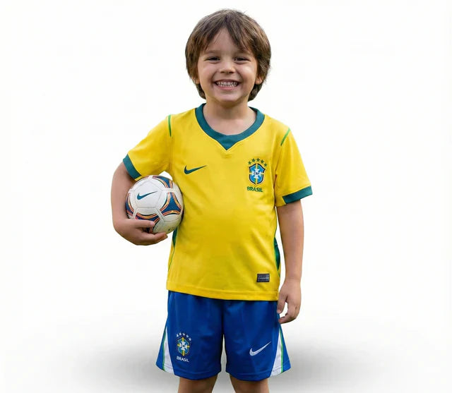 Conjunto Infantil Seleção Brasileira 2026/27 Home