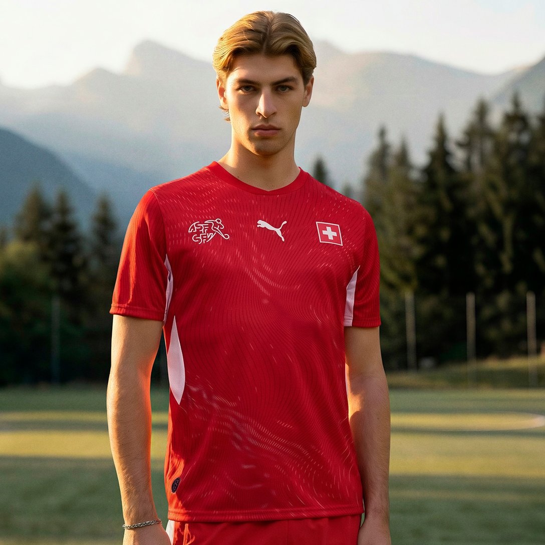Camisa Suíça 2026/27 Home