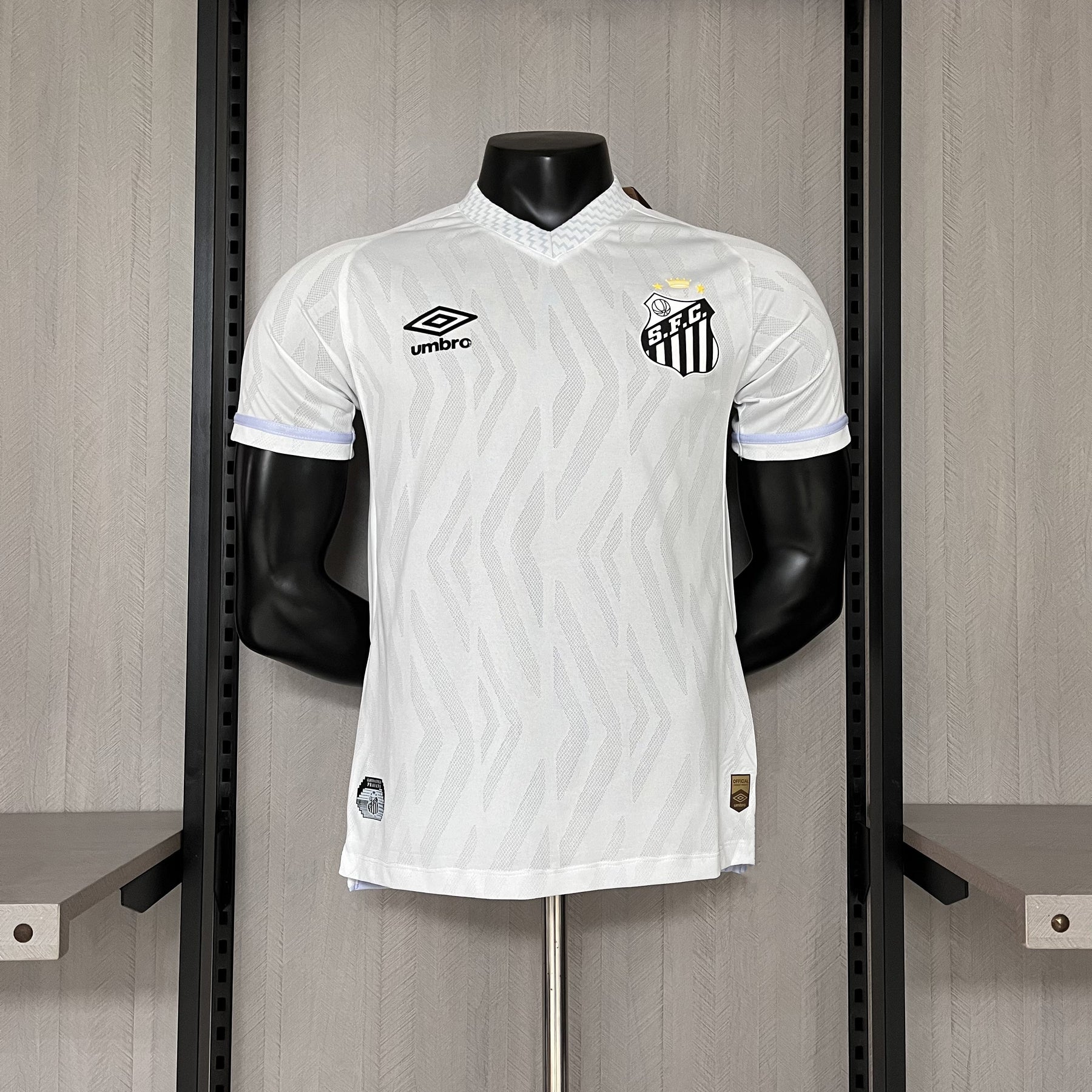 Camisa Santos Titular 25/26 - Versão Jogador - Lançamento