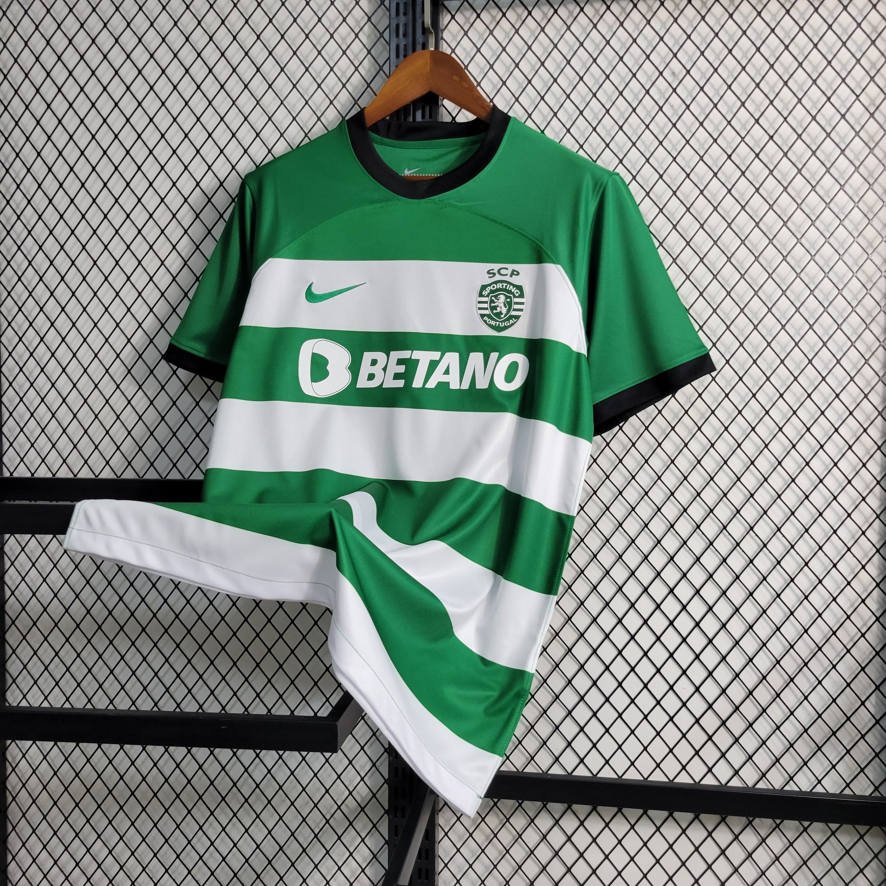 Camisa Sporting Home 23/24 - Nike Torcedor Masculina