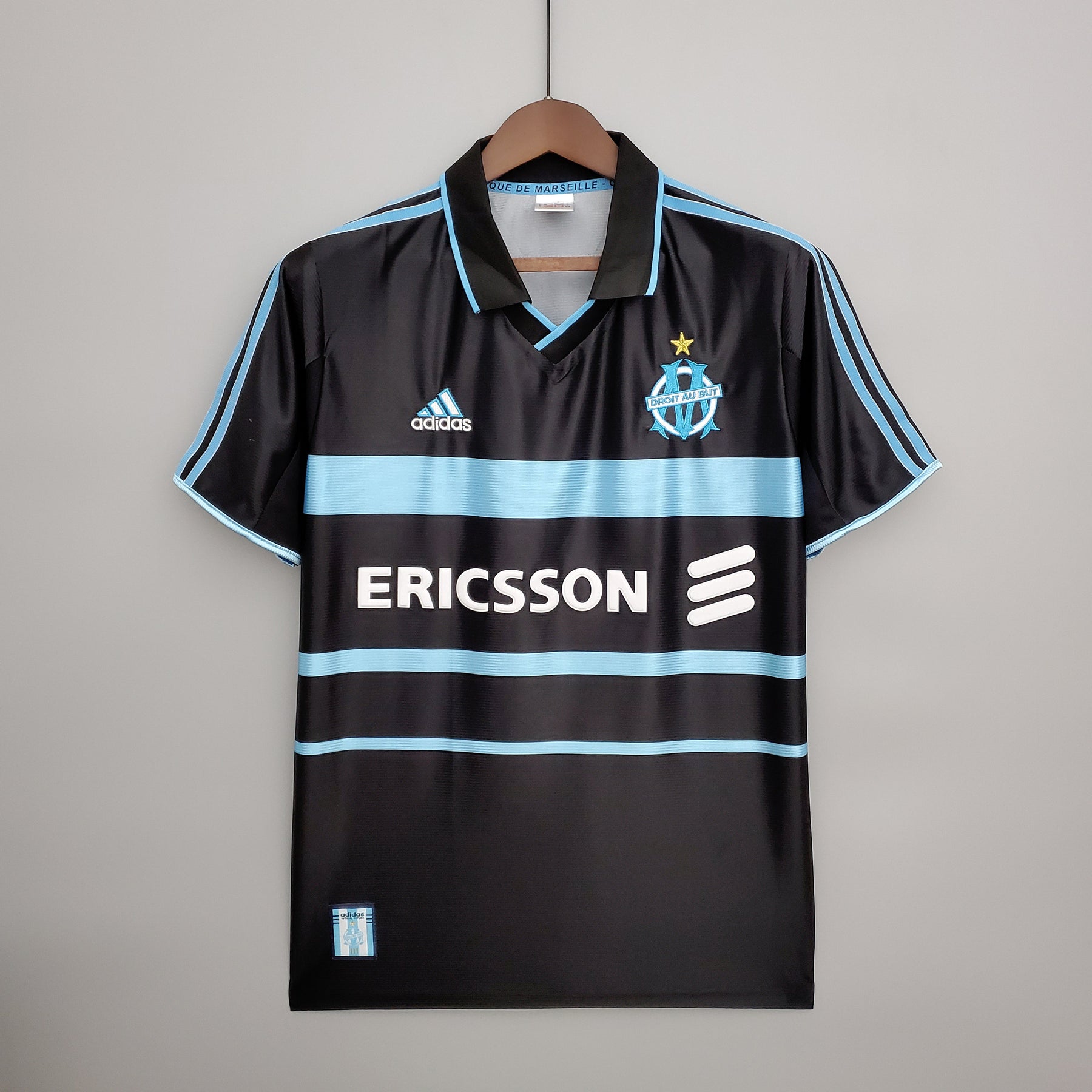 CAMISA OLIMPIQUE DE MARSELHA RETRÔ THIRD 99/00