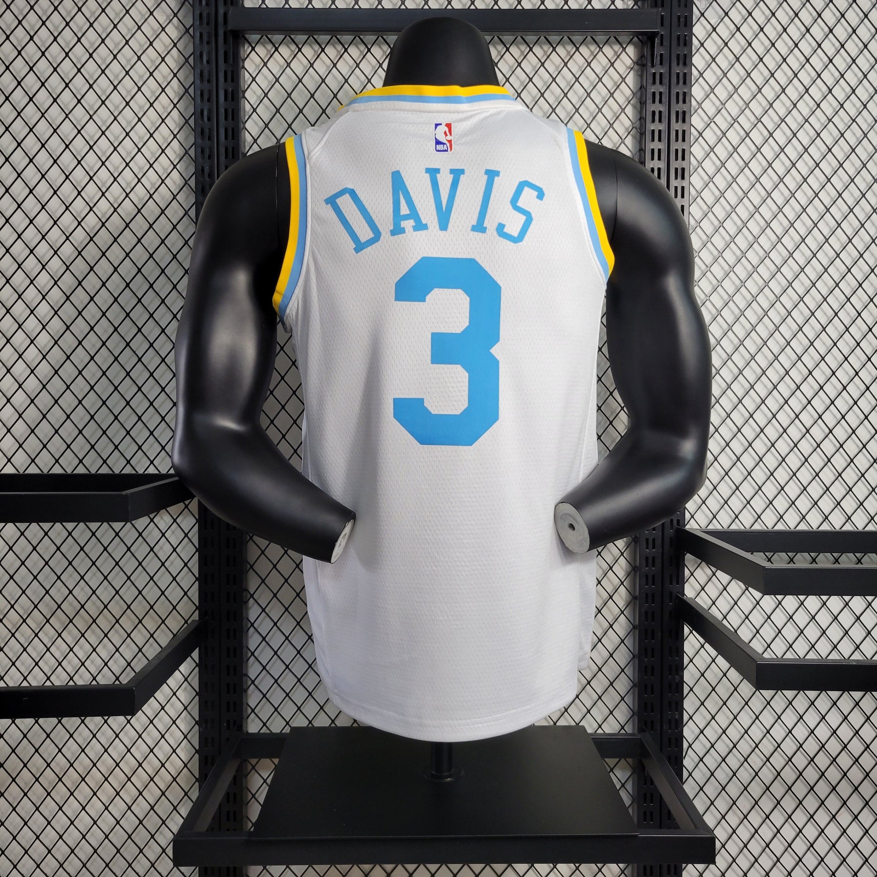Camisa NBA Lakers #11 Irving 75° Aniversário Amarela - 23/24