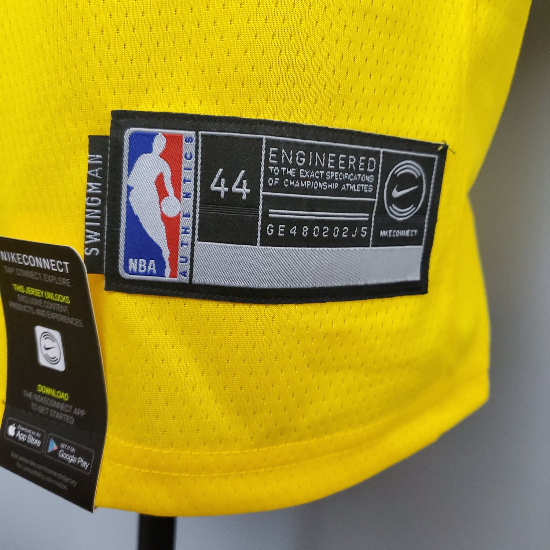 Camisa NBA Lakers #34 O'Neal Commemorative Yellow - 23/24