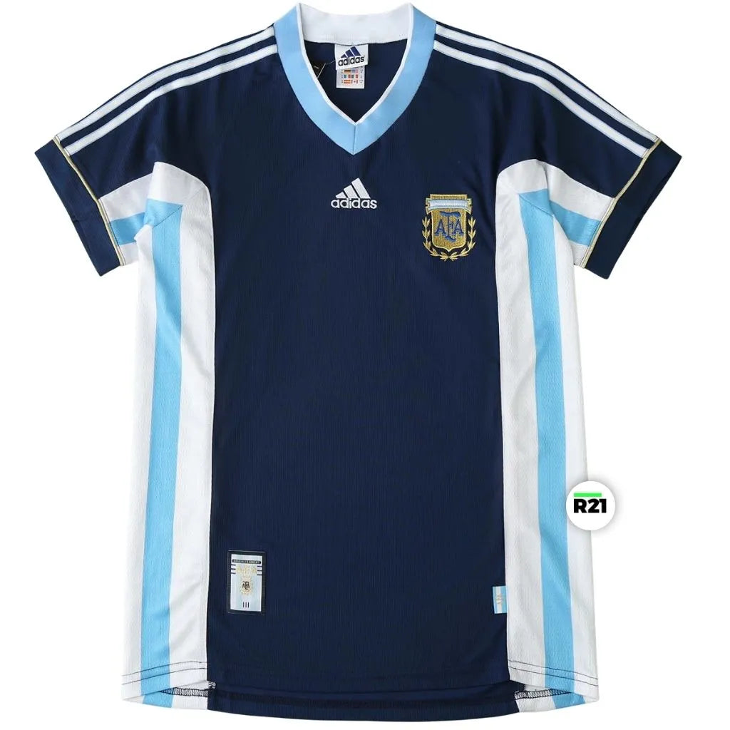 Camisa Retrô Argentina Away 1998