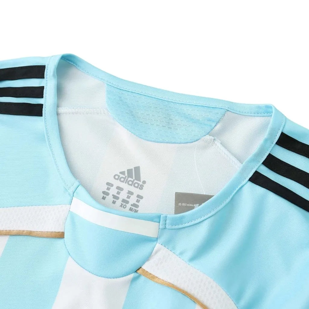 Camisa Retrô Argentina Home 2006 Manga Longa