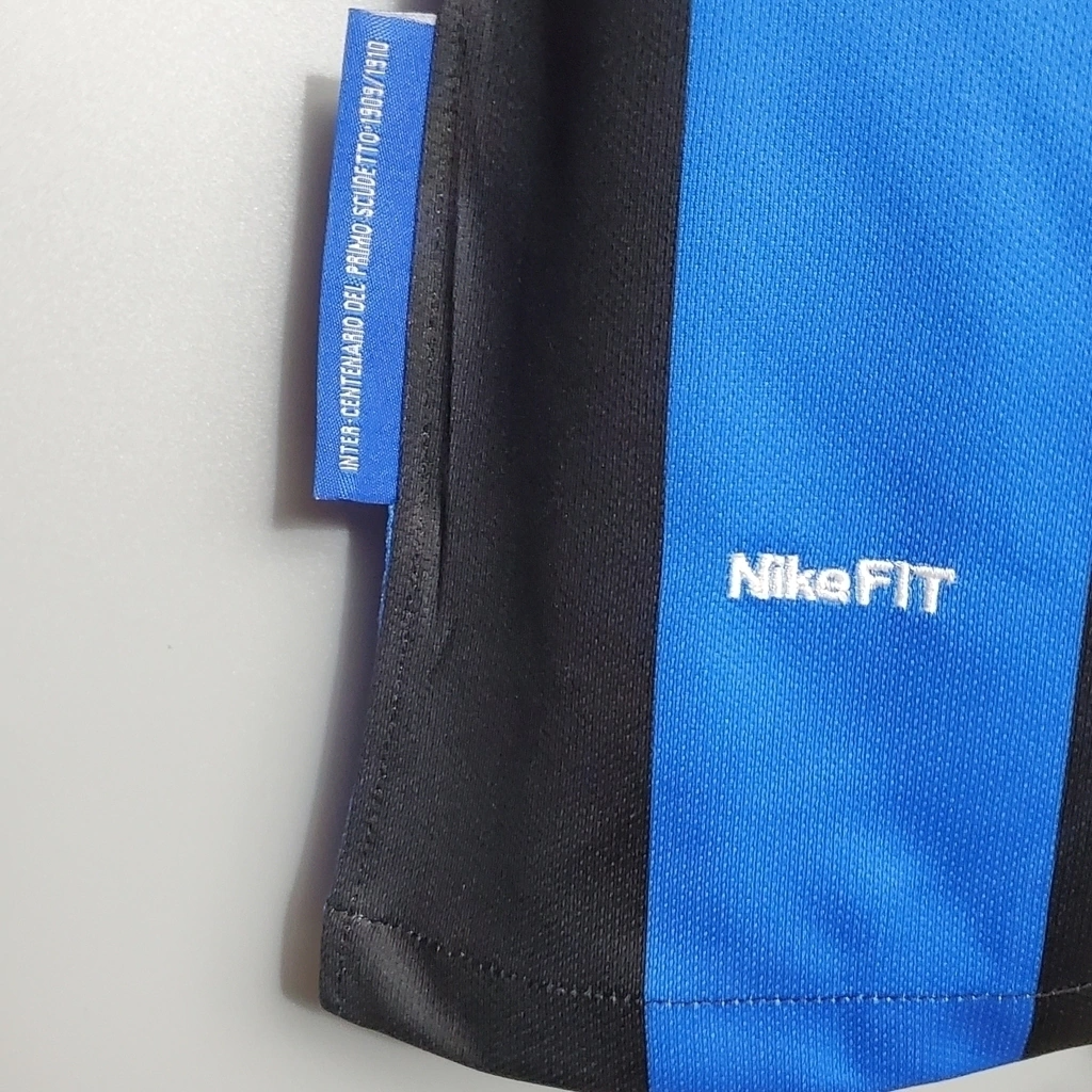 Camisa Retrô Inter de Milão 2009/10 Home azul/preta