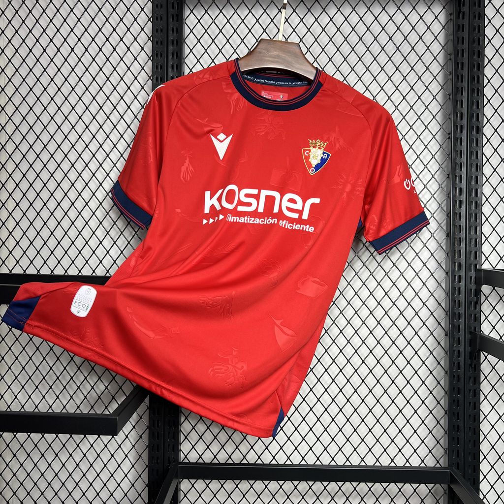 Camisa Osasuna Hime 24/25 - Torcedor Masculina