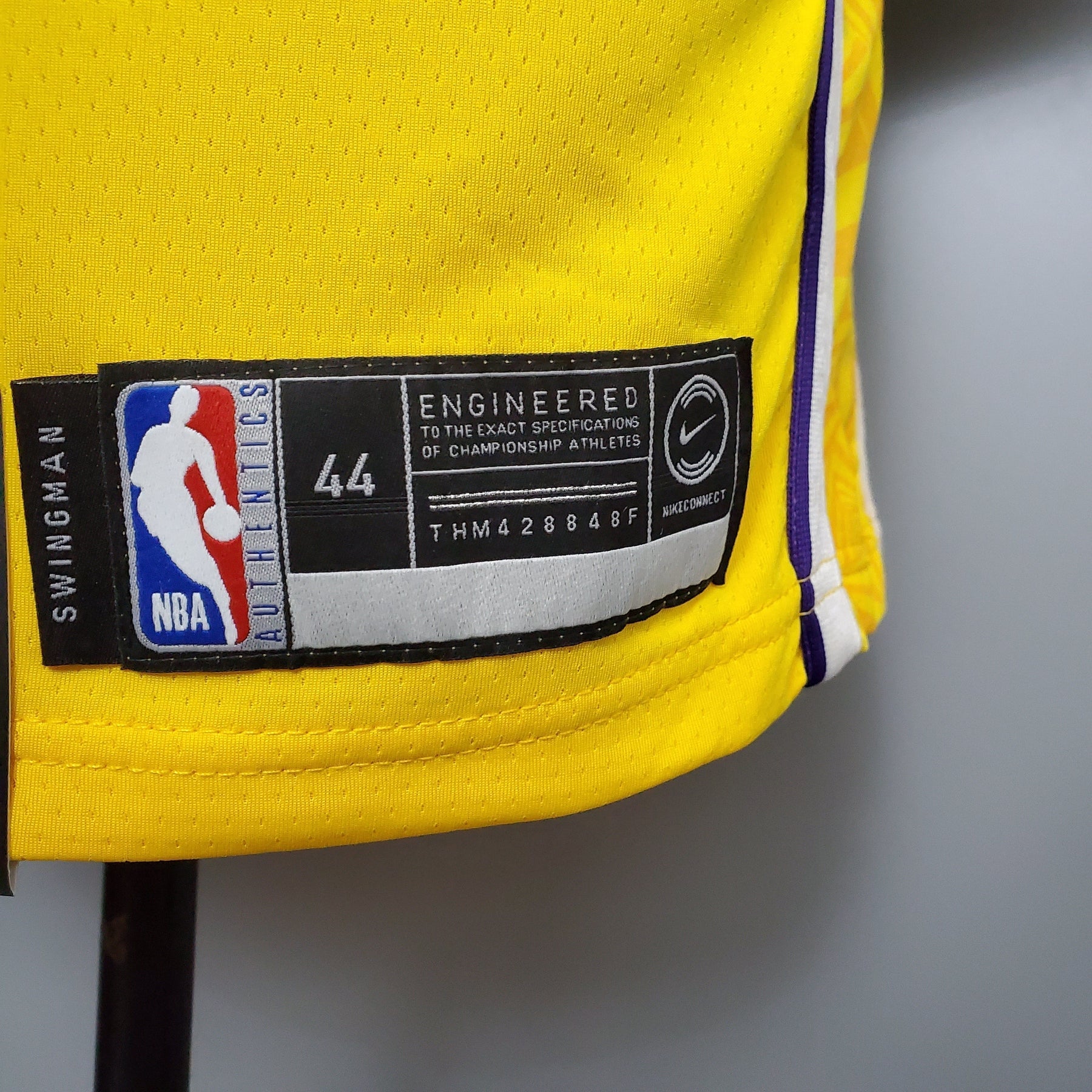 Camisa NBA Lakers #0 Kuzma V-neck Nike Connection - 23/24
