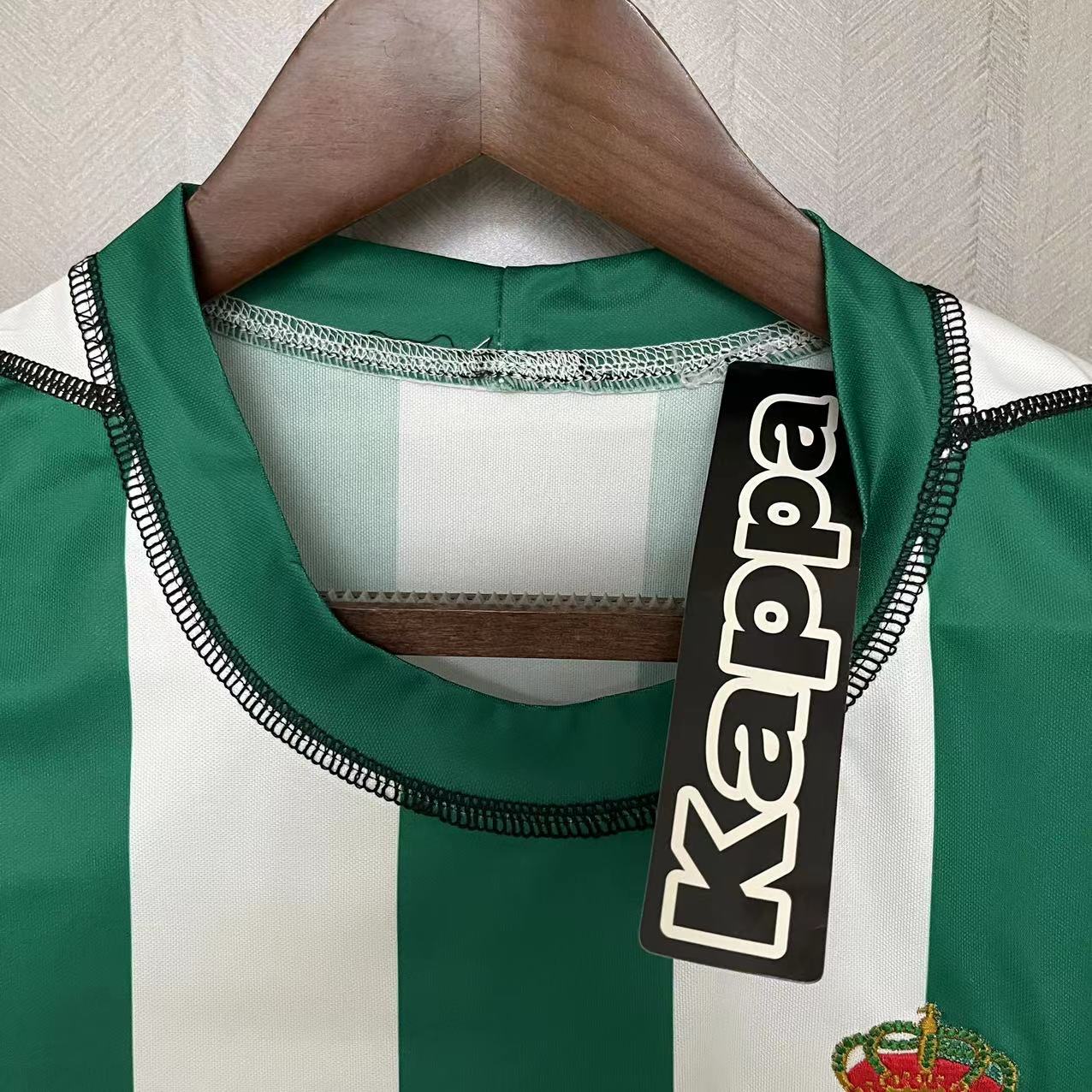 CAMISA RETRÔ REAL BÉTIS HOME 03/04