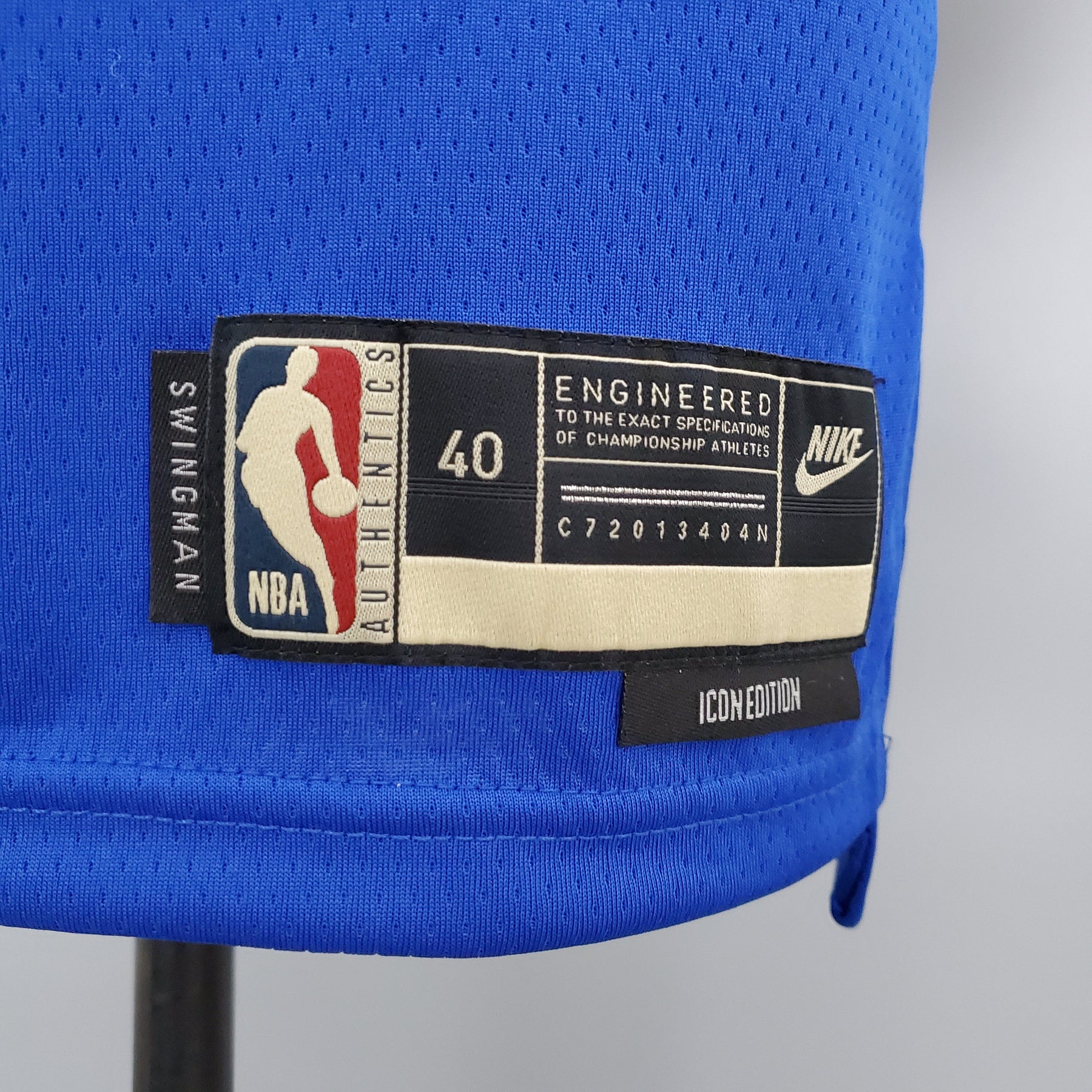 Camisa NBA Golden State Warriors #30 Curry - Retro Blue