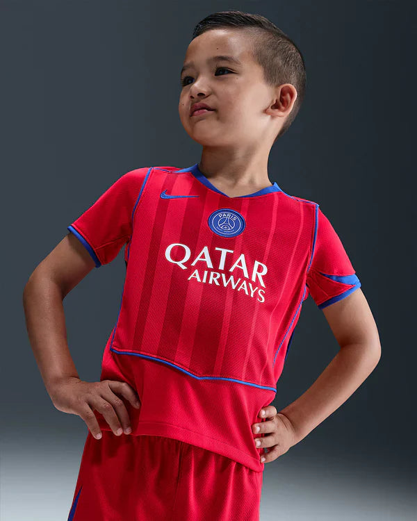 Conjunto Infantil Nike Paris Saint Germain Third 2025/26