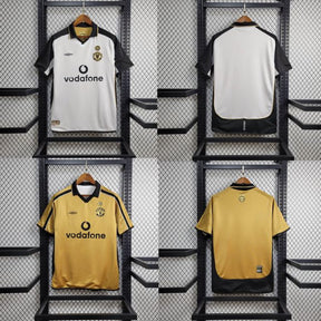 Camisa Manchester United Edição 100 Anos - DUPLA FACE -  Masculina Versão Retrô