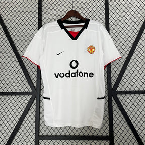 CAMISA RETRÔ MANCHESTER UNITED AWAY 02/03