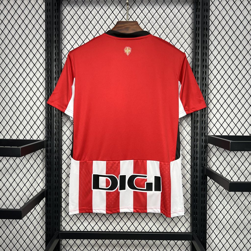 Camisa Athletic Bilbao Titular 24/25 - Versão Torcedor