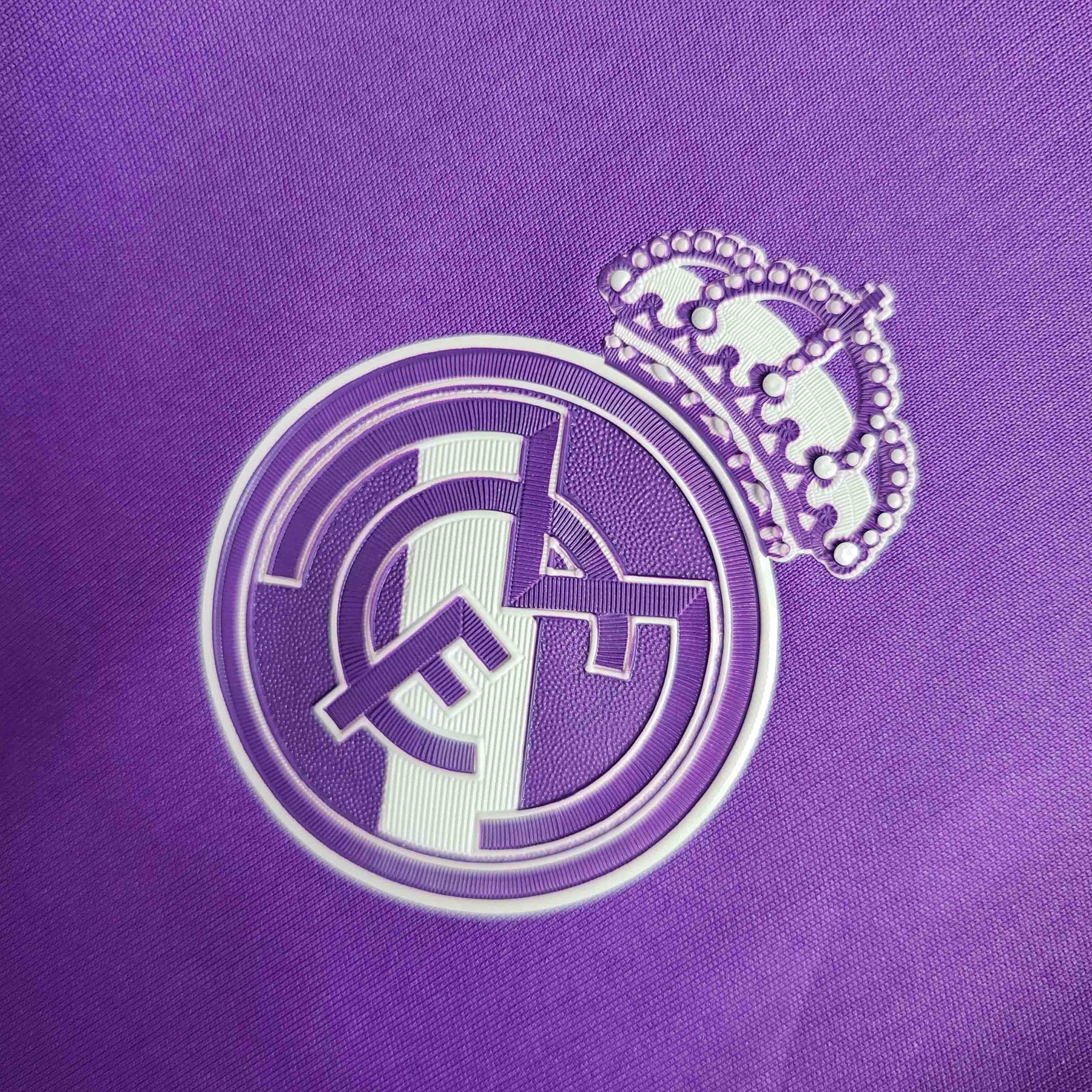 Camisa Real Madrid 17/18 Roxa - Versão Retrô