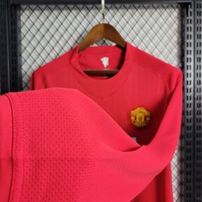 Camisa Manchester United Home 2007/08 - Versão Retrô Manga Longa