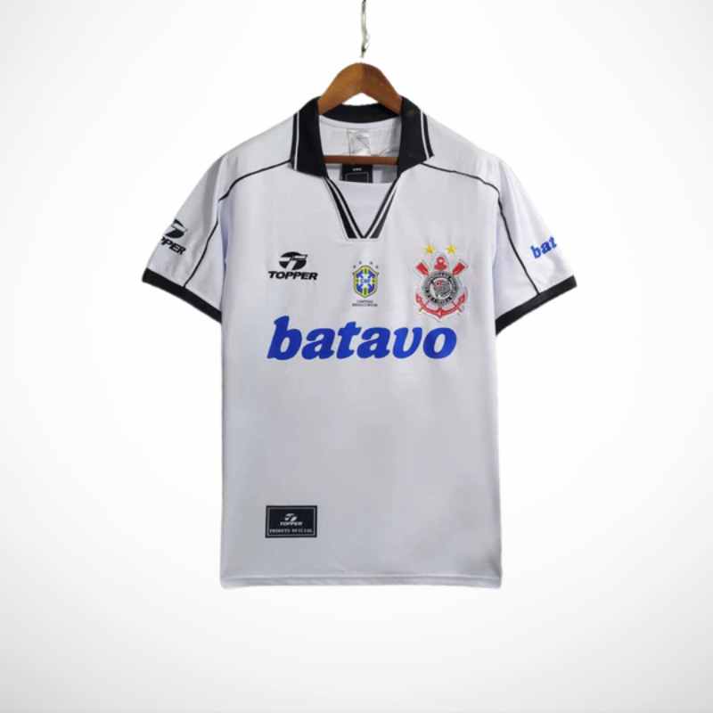 Camisa Corinthians Home 1999 - Versão Retrô