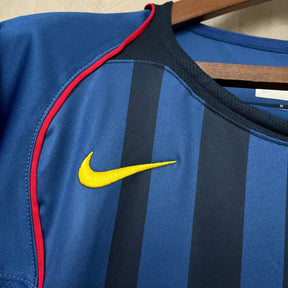 CAMISA RETRÔ BARCELONA AWAY 04/05