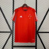 Camisa Cruzeiro Treino vermelha 24/25 - Versão Torcedor