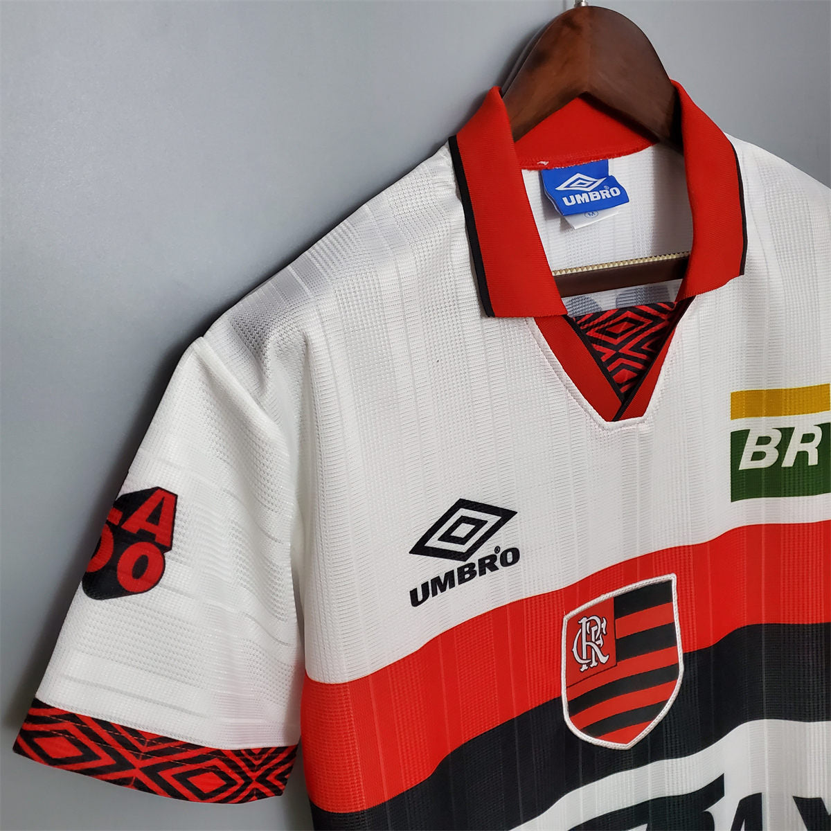 Camisa Flamengo II 1995 Aniversário de 100 anos - Versão Retrô
