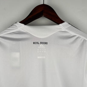 CAMISA REAL MADRID MANGA LONGA RETRÔ HOME 09/10