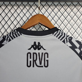 Camisa Vasco Treino 22/23 - Kappa Torcedor Masculina - Cinza