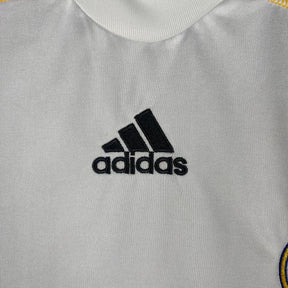 CAMISA REAL MADRID MANGA LONGA RETRÔ HOME 09/10