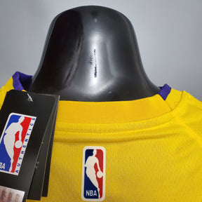 Camisa NBA Lakers #23 James V-neck City Yellow - 23/24