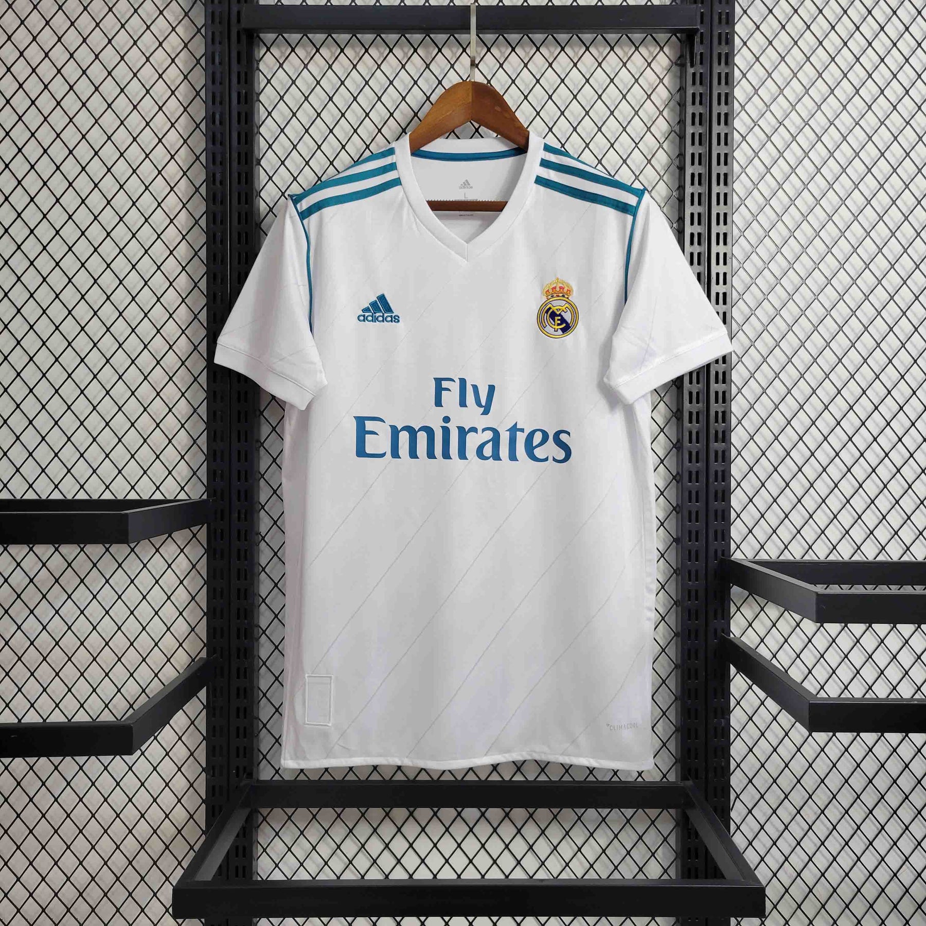 Camisa Real Madrid Home 17/18 - Versão Retrô