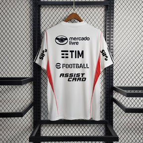 Camisa Flamengo Treino branca  23/24 - Full patrocínios