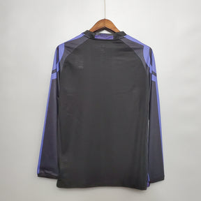 CAMISA REAL MADRID MANGA LONGA RETRÔ THIRD 16/17