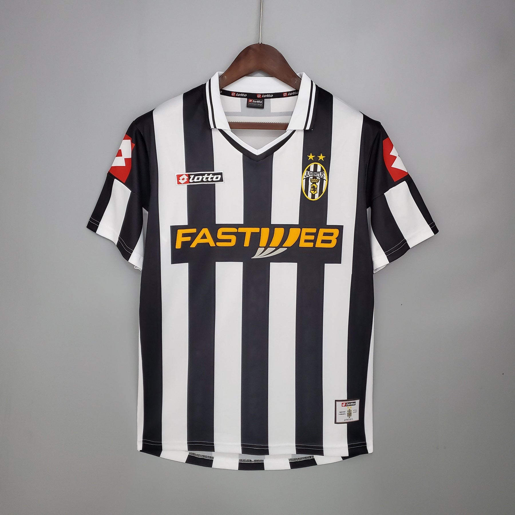 Camisa Juventus Titular 01/02 - Versão Retro