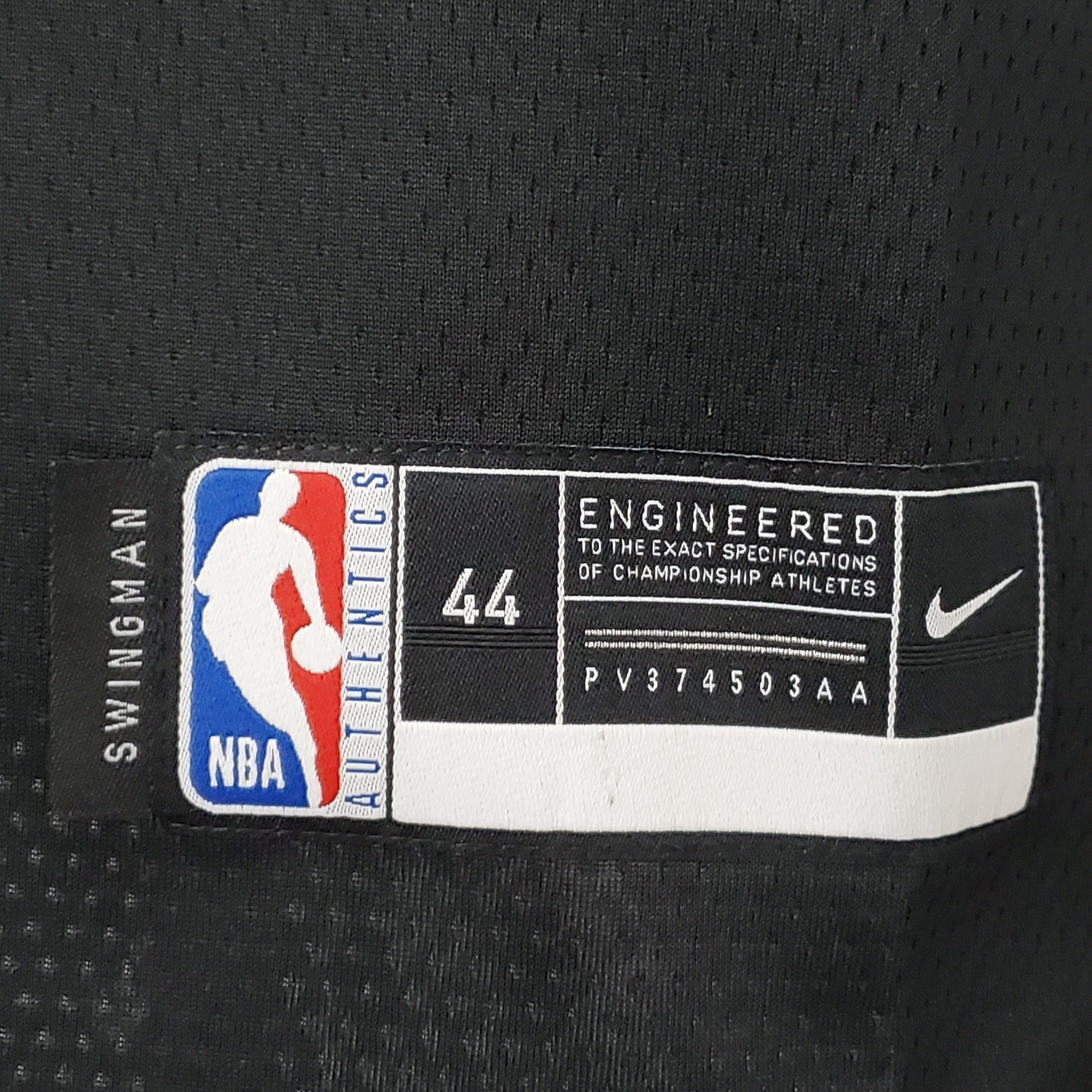 Camisa NBA Lakers #6 James Latin Black 75° Aniversário- 23/24