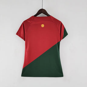 Camisa Portugal Titular 22/23 - Versão Feminina