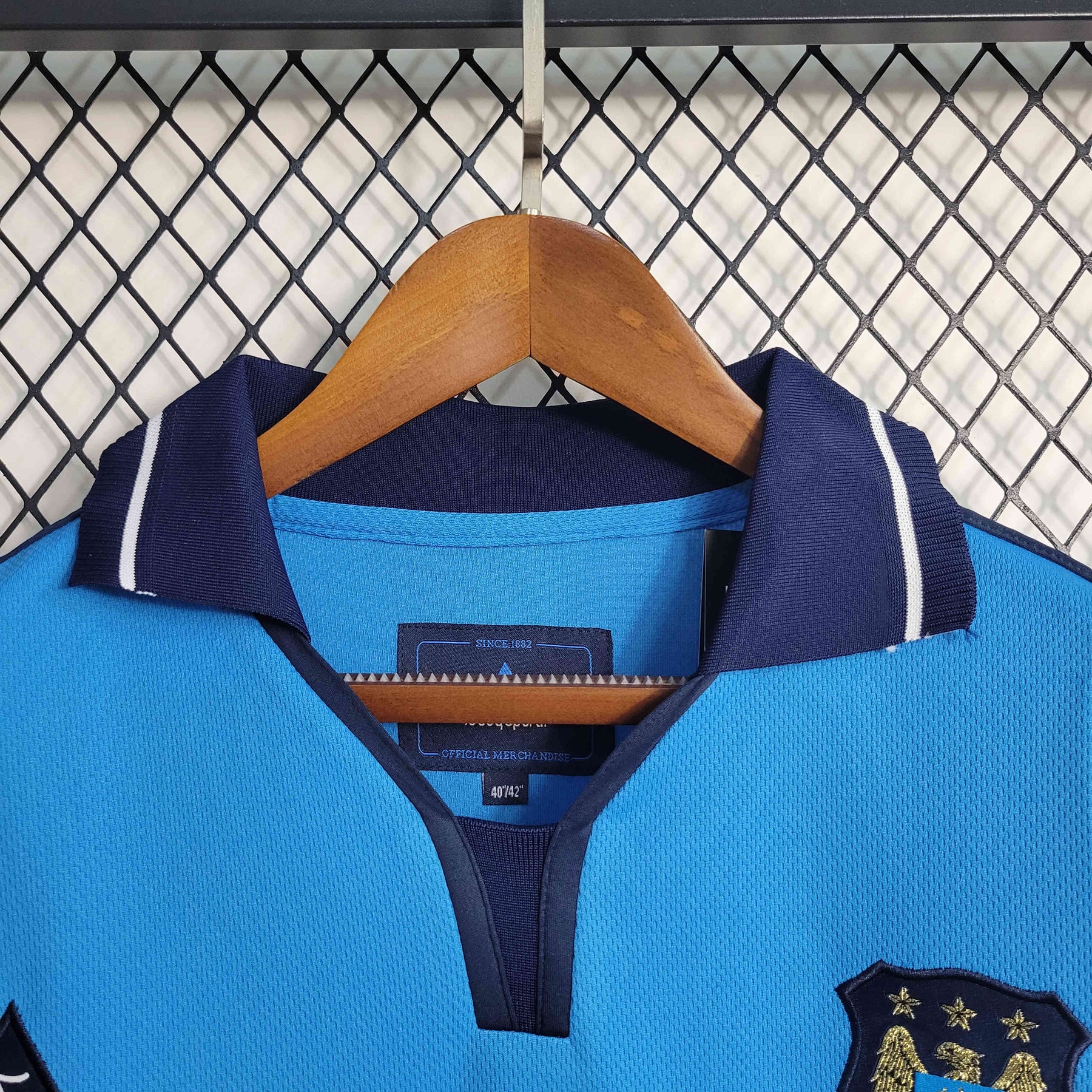 Camisa Manchester City 01/02 - Versão Retrô
